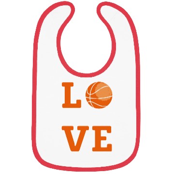 Discover Love Basketball Bibs