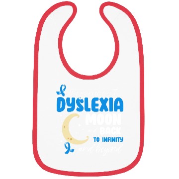 Discover I Love Someone With Dyslexia Bibs