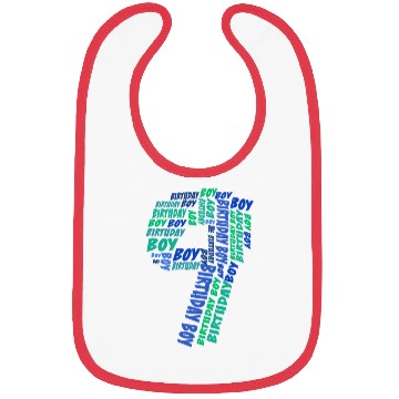 Discover Birthday Boy 9th Birthday | Boys Birthday Bibs |