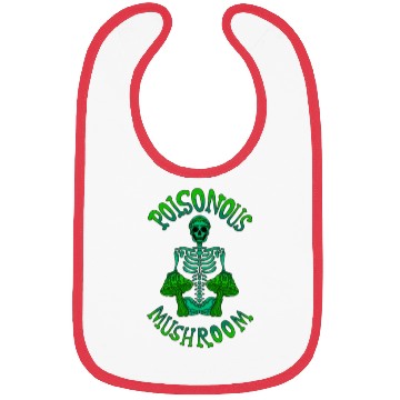 Discover poison mushroom Bibs