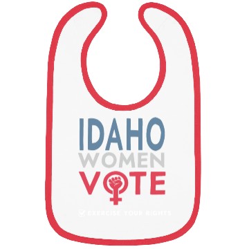 Discover Idaho Women Vote Voter 2022 Election Feminist Bibs