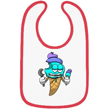Discover Ice Cream Lovers Summer Candy Bibs