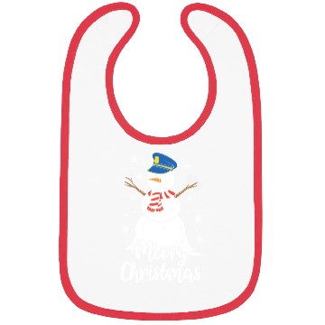 Discover Christmas Funny Postman Mailman Snowman Xmas Gift Bibs
