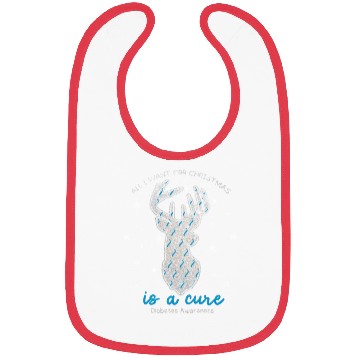 Discover Diabetes Awareness Christmas Bibs