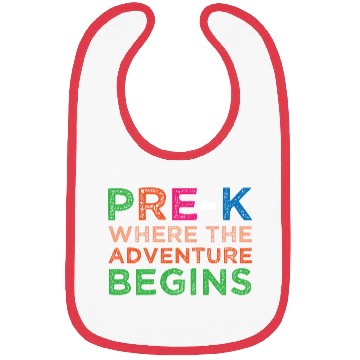Discover Pre-K Adventure Begins Graduation Preschooler Gift Bibs
