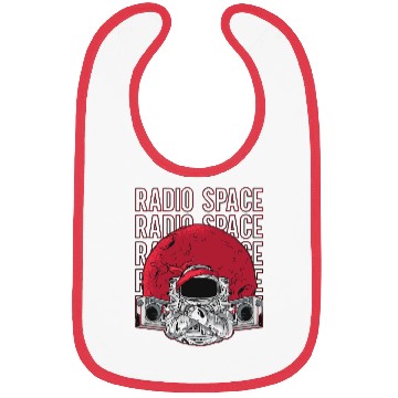 Discover Astronomy Radio Space Stars Music Lover Universe Bibs