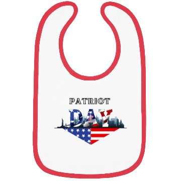 Discover Patriot Day 9.11 Bibs