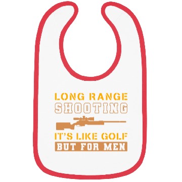 Discover Long Range Shooting It's Like Golf But For Men Bibs