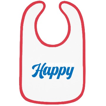 Discover Angry Music Makes Me Happy 4 Bibs