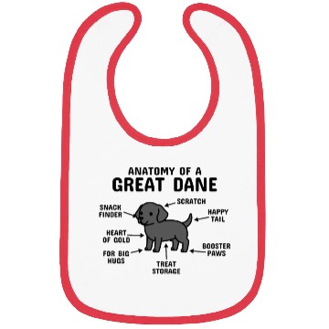 Discover Anatomy Of A Great Dane Bibs