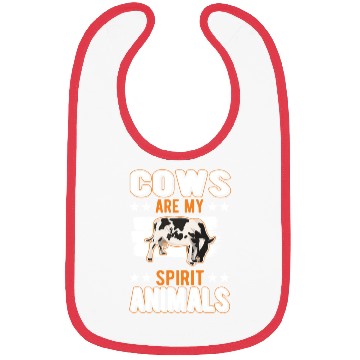 Discover Cow Spirit Animal Cattle Cows Bibs
