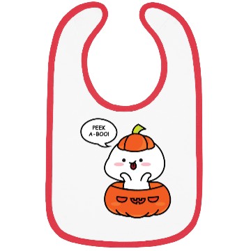 Discover Peek a boo! Let’s prepare the Halloween! Bibs
