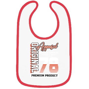 Discover 1978 Vintage Birthday Vintage Gift Retro Bibs