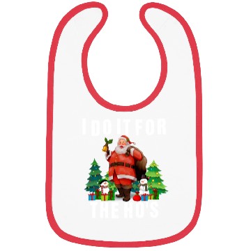 Discover I Do It For The Ho's Funny Inappropriate Christmas Bibs