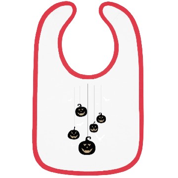Discover Pumpkin Halloween Bibs