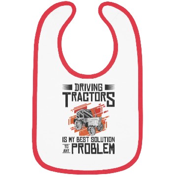 Discover Problem Solution Tractor Farming Agriculture Bibs
