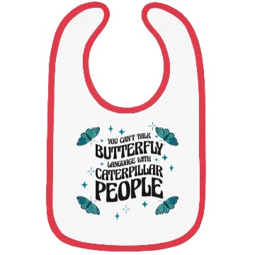 Discover Celestial Art Butterfly Talking Mystical Insect Bibs