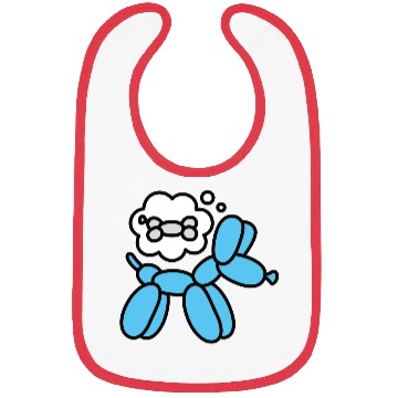 Discover Balloon animal balloon twister balloon dog bone Bibs