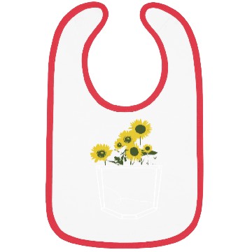 Discover sunflower in my pocket Bibs for women