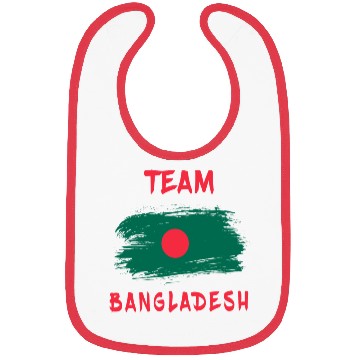 Discover Team Bangladesh flags design Bibs