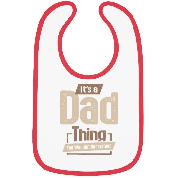 Discover Mens It's a Dad Thing Funny Dad Grandpa Bibs