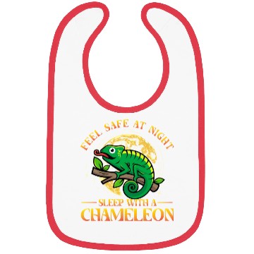 Discover Feel safe at night sleep with a Chameleon Bibs