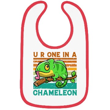 Discover U R One in a Chameleon Bibs