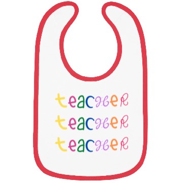Discover Teacher Bibs Classic Bibs