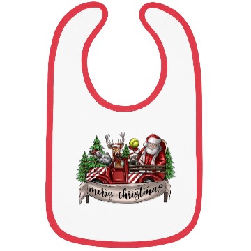 Discover Merry Christmas Bibs