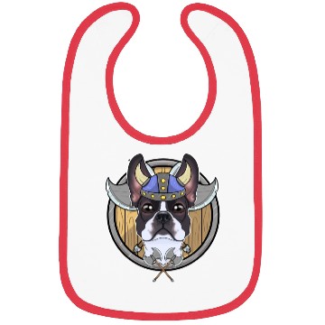 Discover Boston Terrier I Valhalla I Viking Bibs