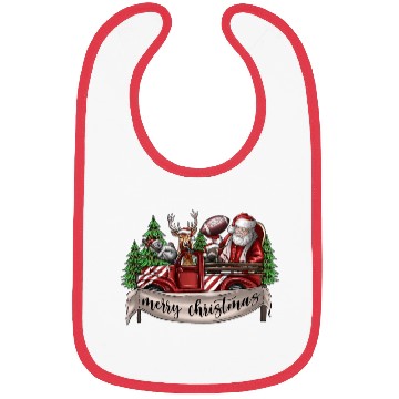 Discover Merry Christmas Bibs