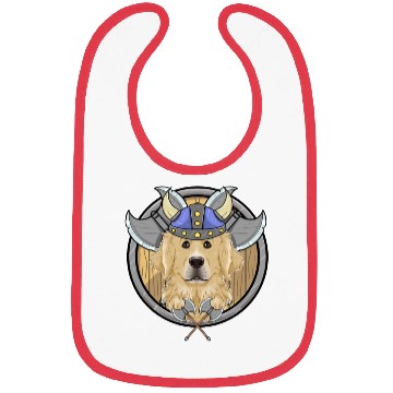 Discover Golden Retriever I Valhalla I Viking Bibs