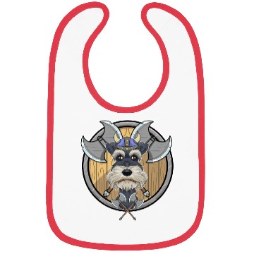 Discover Miniature Schnauzer I Valhalla I Viking Bibs