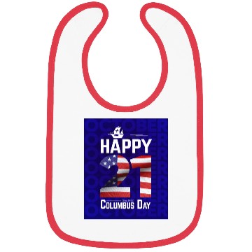 Discover Columbus Day Since 1492 Christopher Columbus Bibs