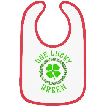Discover One Lucky Breen Irish Family 4 Leaf Clover Bibs