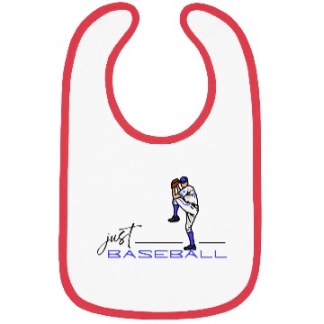 Discover Just Baseball (Pitcher) Bibs