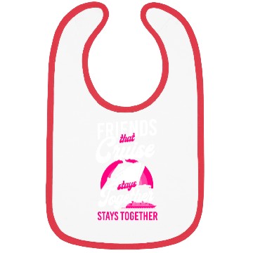 Discover Cruise Ship Vacation Friends Bibs