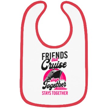 Discover Cruise Ship Vacation Friends Bibs
