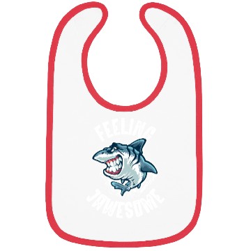 Discover Feeling Jawesome, Shark, Sharks Bibs