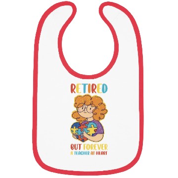 Discover Retired Teacher Funny Teaching Gift Bibs