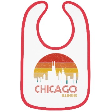 Discover Chicago Illinois City Bibs