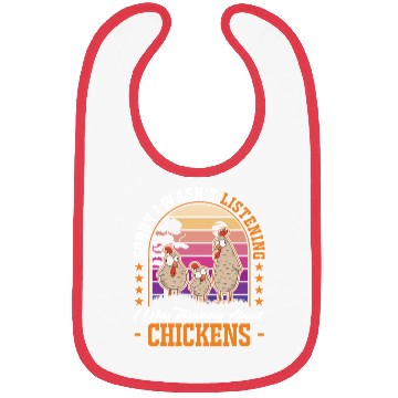 Discover Chickens Gift Chicken Bibs