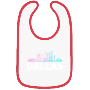 Discover Dallas City Texas Dallas Bibs