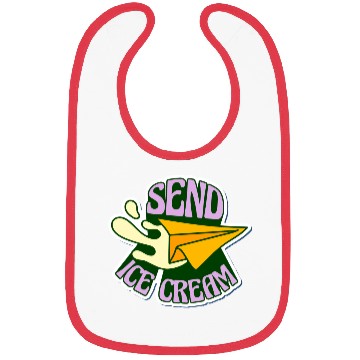Discover send ice cream Bibs