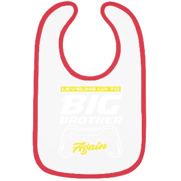 Discover Siblings Brother Pregnancy Gaming Bibs