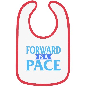 Discover Forward Is A Pace Slow Running Funny Runner Bibs