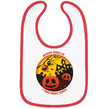 Discover Nothing Scares Me Halloween Bibs