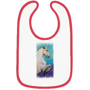 Discover White Unicorn Design Bibs
