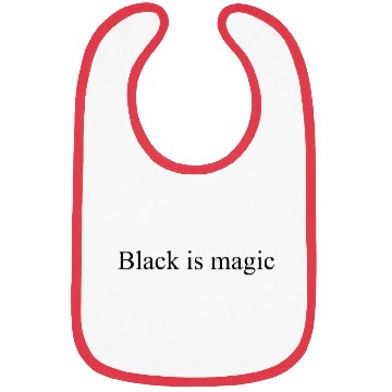 Discover black is magic eleven Bibs