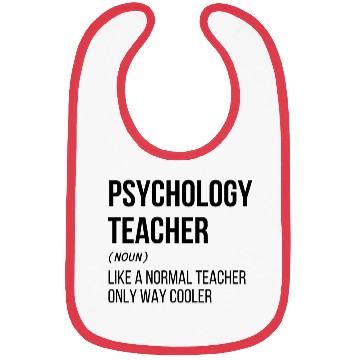 Discover Funny Psychology Teacher Bibs